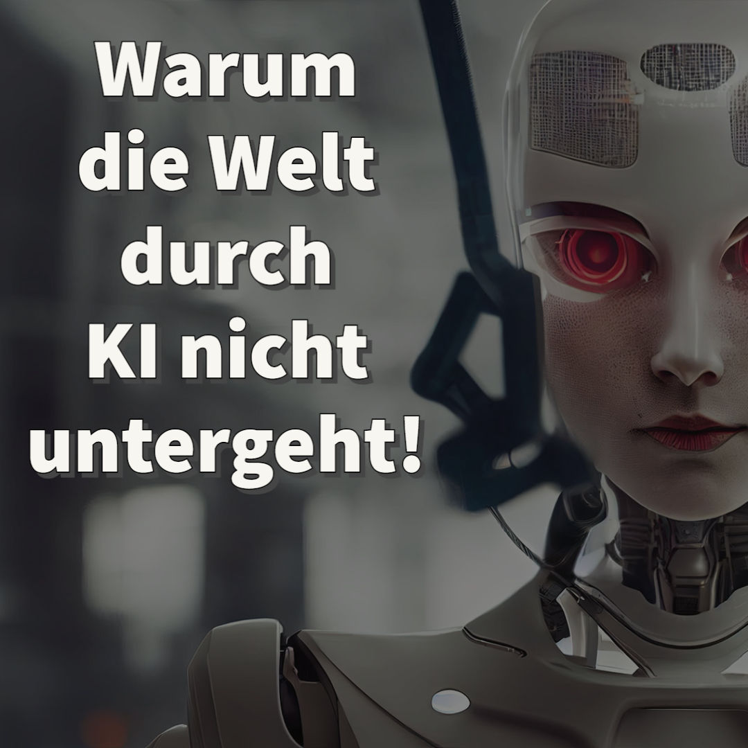 Read more about the article Warum die Welt durch KI (noch) nicht untergeht